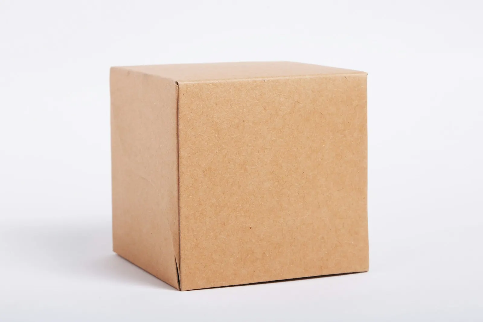 A plain cardboard box